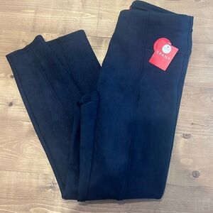 Spanx high waist faux suede legging